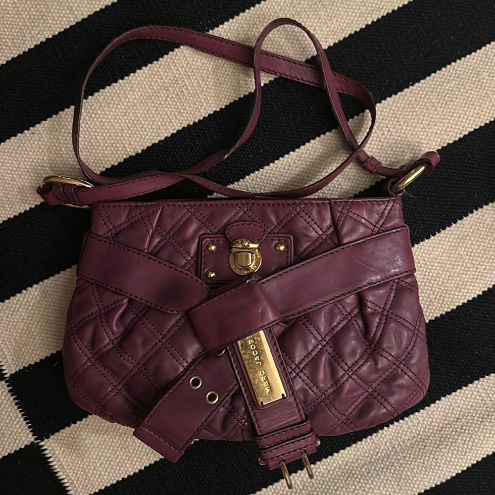 Marc Jacobs quilted crossbody purse